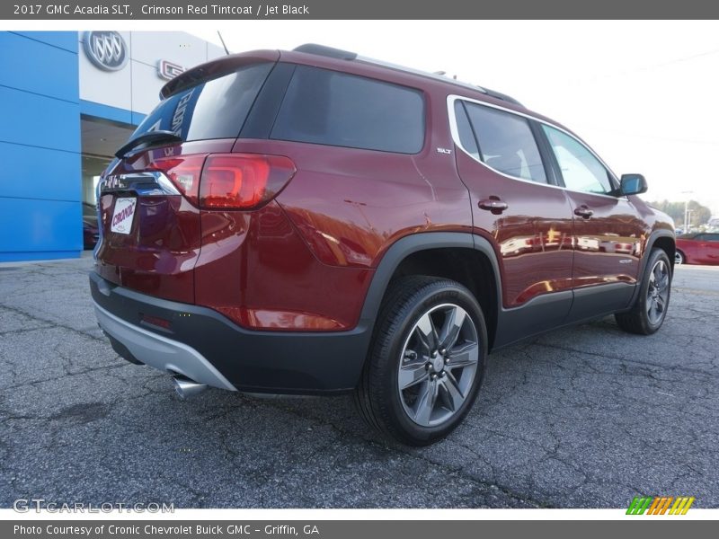 Crimson Red Tintcoat / Jet Black 2017 GMC Acadia SLT