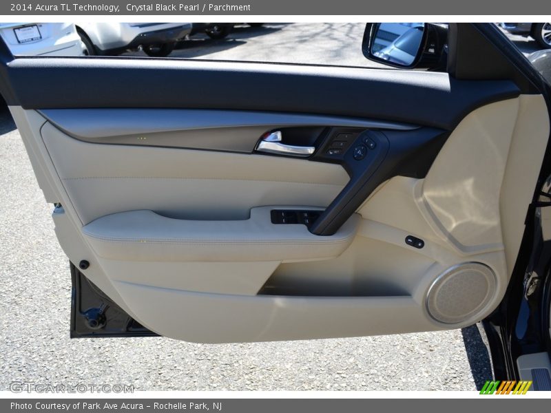 Crystal Black Pearl / Parchment 2014 Acura TL Technology