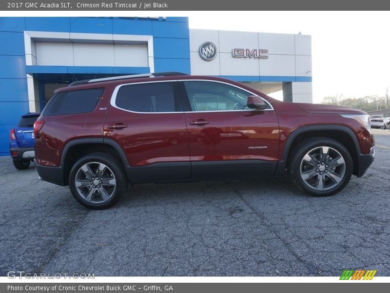 Crimson Red Tintcoat / Jet Black 2017 GMC Acadia SLT