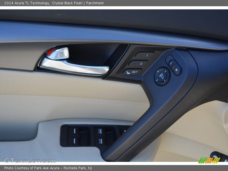 Crystal Black Pearl / Parchment 2014 Acura TL Technology