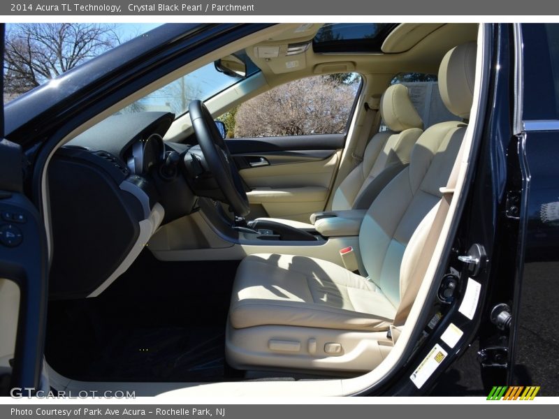 Crystal Black Pearl / Parchment 2014 Acura TL Technology