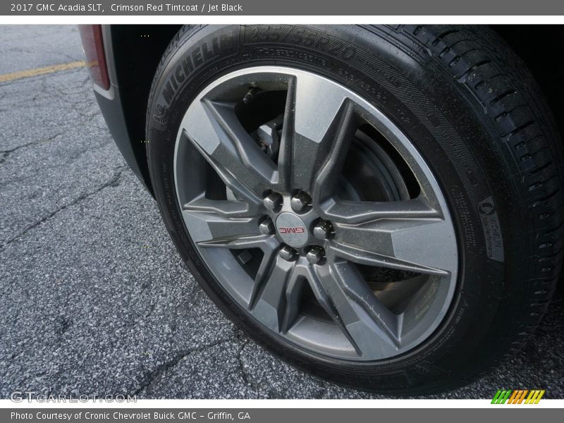 Crimson Red Tintcoat / Jet Black 2017 GMC Acadia SLT
