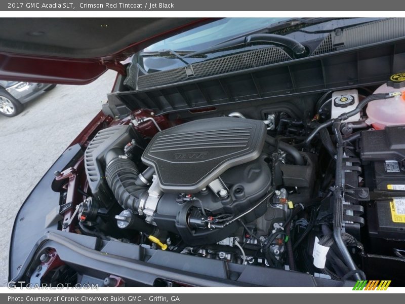 Crimson Red Tintcoat / Jet Black 2017 GMC Acadia SLT