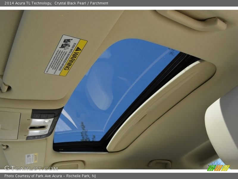 Crystal Black Pearl / Parchment 2014 Acura TL Technology