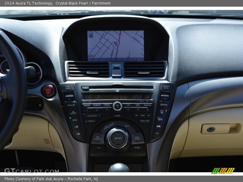 Crystal Black Pearl / Parchment 2014 Acura TL Technology