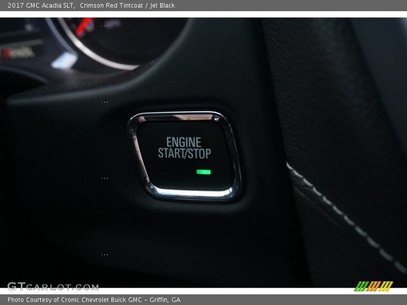 Crimson Red Tintcoat / Jet Black 2017 GMC Acadia SLT