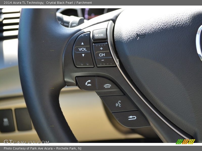 Crystal Black Pearl / Parchment 2014 Acura TL Technology