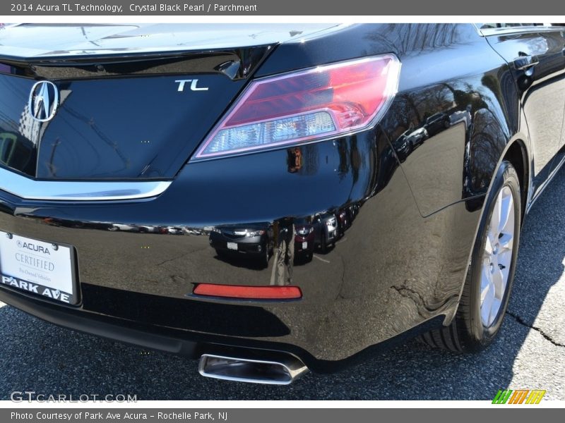 Crystal Black Pearl / Parchment 2014 Acura TL Technology
