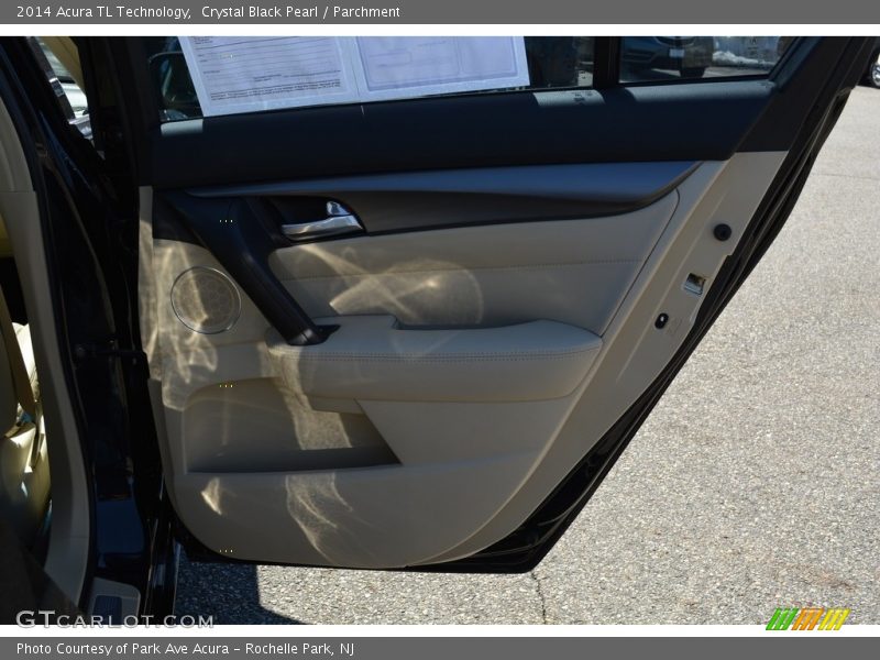 Crystal Black Pearl / Parchment 2014 Acura TL Technology