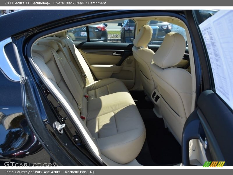 Crystal Black Pearl / Parchment 2014 Acura TL Technology