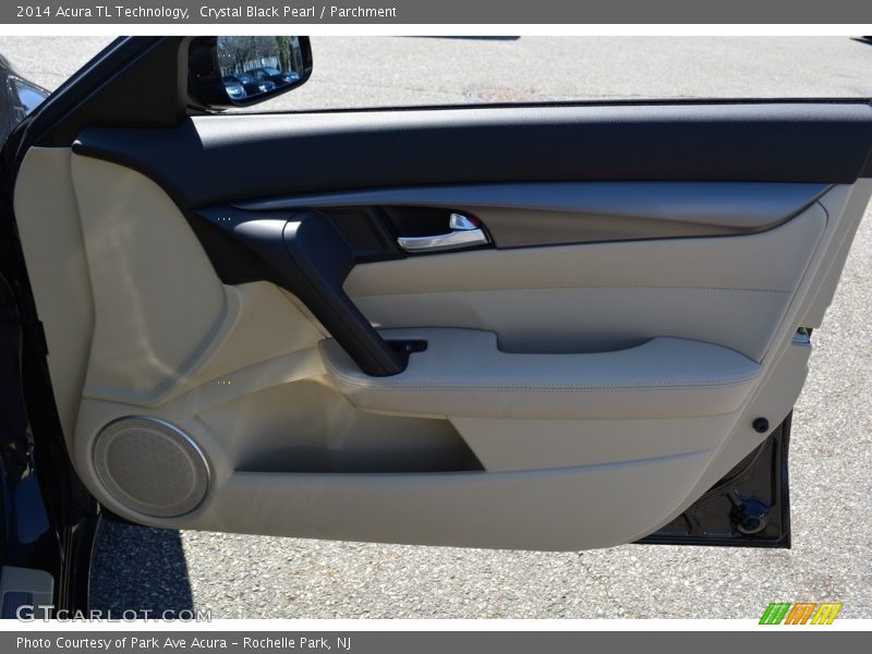 Crystal Black Pearl / Parchment 2014 Acura TL Technology