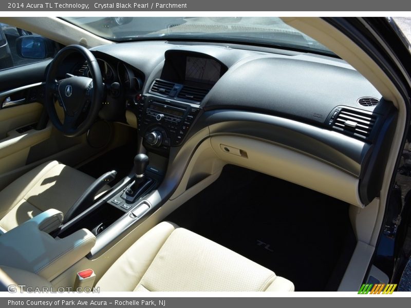 Crystal Black Pearl / Parchment 2014 Acura TL Technology