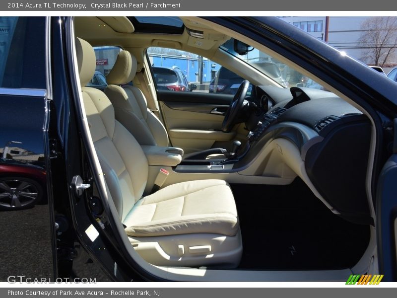 Crystal Black Pearl / Parchment 2014 Acura TL Technology