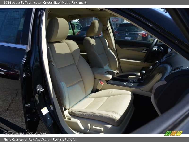 Crystal Black Pearl / Parchment 2014 Acura TL Technology