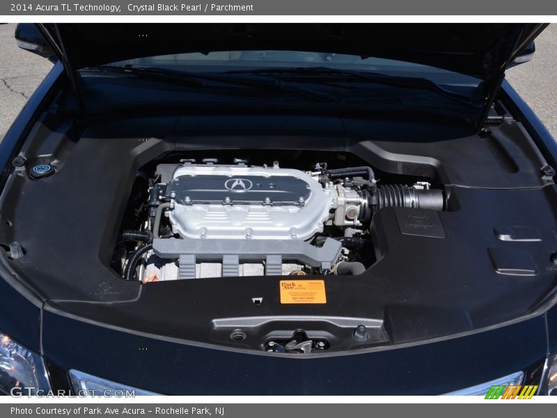 Crystal Black Pearl / Parchment 2014 Acura TL Technology