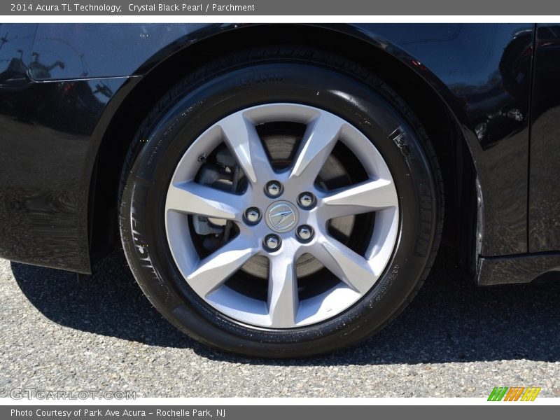 Crystal Black Pearl / Parchment 2014 Acura TL Technology