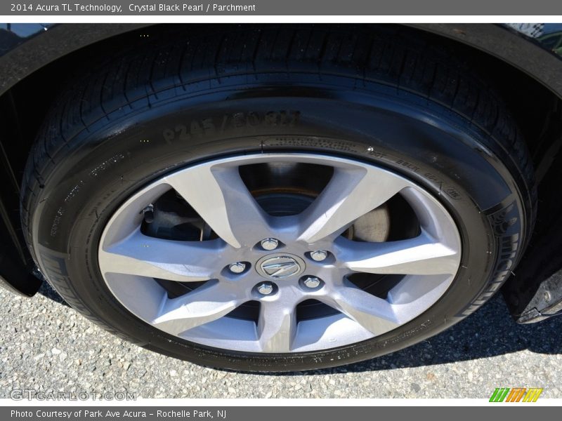 Crystal Black Pearl / Parchment 2014 Acura TL Technology
