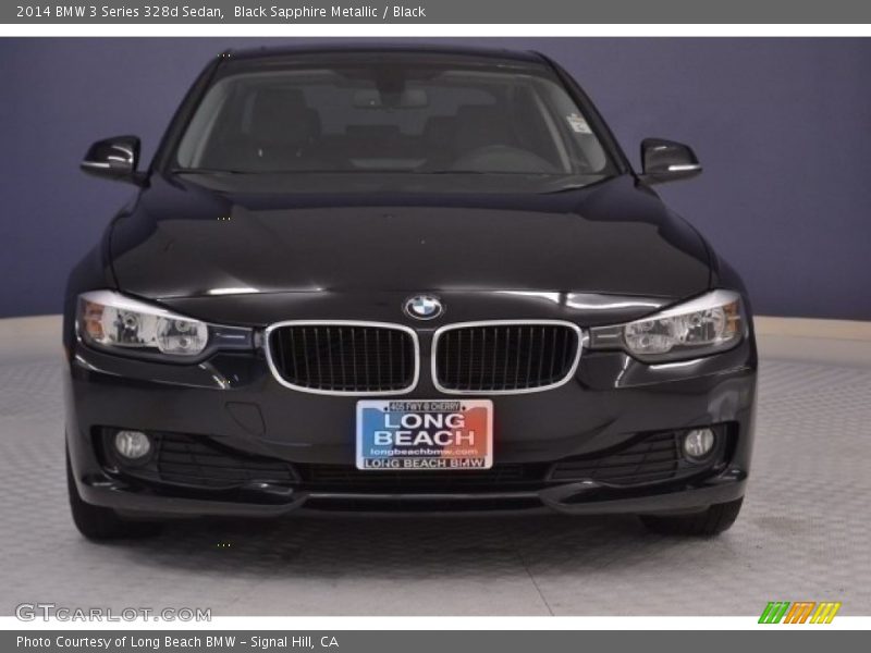 Black Sapphire Metallic / Black 2014 BMW 3 Series 328d Sedan