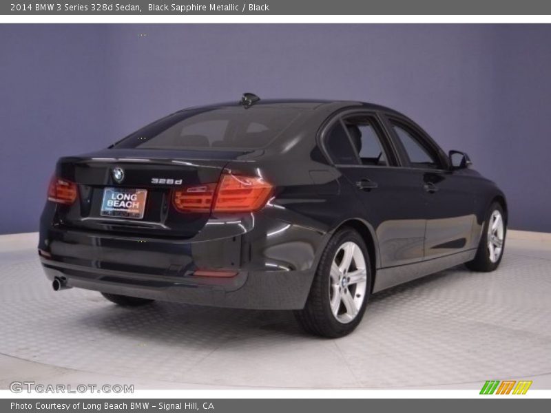 Black Sapphire Metallic / Black 2014 BMW 3 Series 328d Sedan