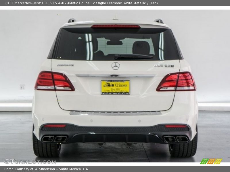 designo Diamond White Metallic / Black 2017 Mercedes-Benz GLE 63 S AMG 4Matic Coupe