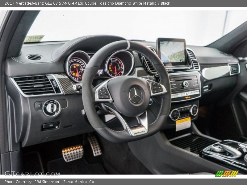 Dashboard of 2017 GLE 63 S AMG 4Matic Coupe