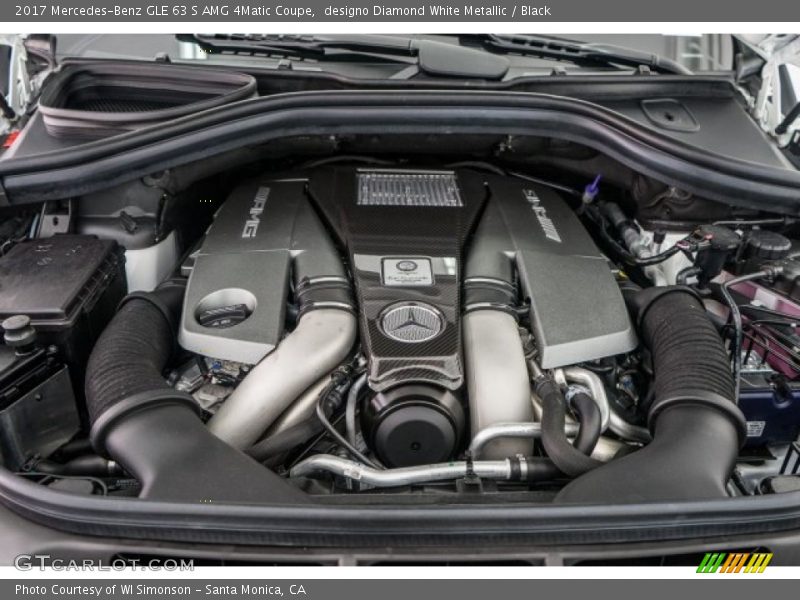  2017 GLE 63 S AMG 4Matic Coupe Engine - 5.5 Liter AMG DI biturbo DOHC 32-Valve VVT V8