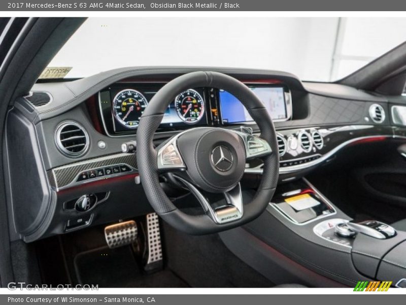 Dashboard of 2017 S 63 AMG 4Matic Sedan