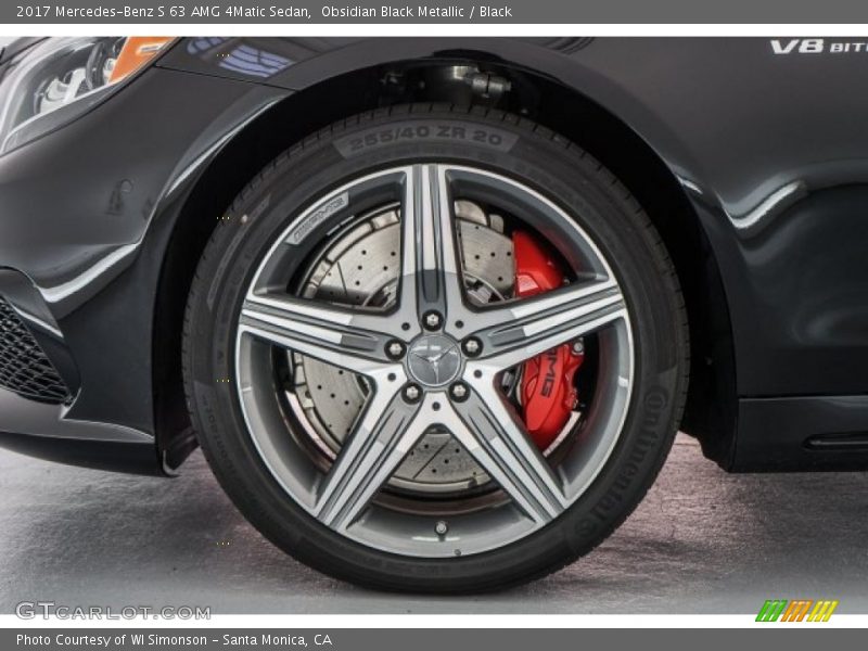  2017 S 63 AMG 4Matic Sedan Wheel