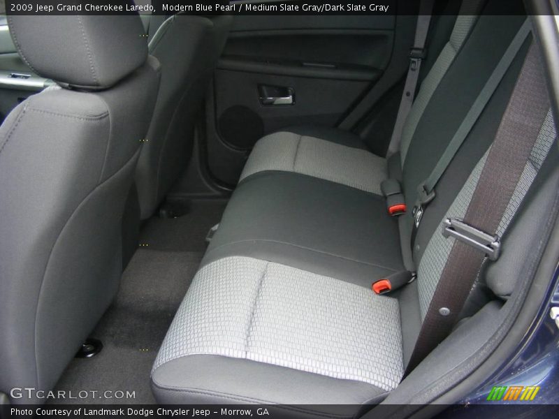 Modern Blue Pearl / Medium Slate Gray/Dark Slate Gray 2009 Jeep Grand Cherokee Laredo
