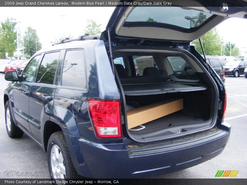 Modern Blue Pearl / Medium Slate Gray/Dark Slate Gray 2009 Jeep Grand Cherokee Laredo