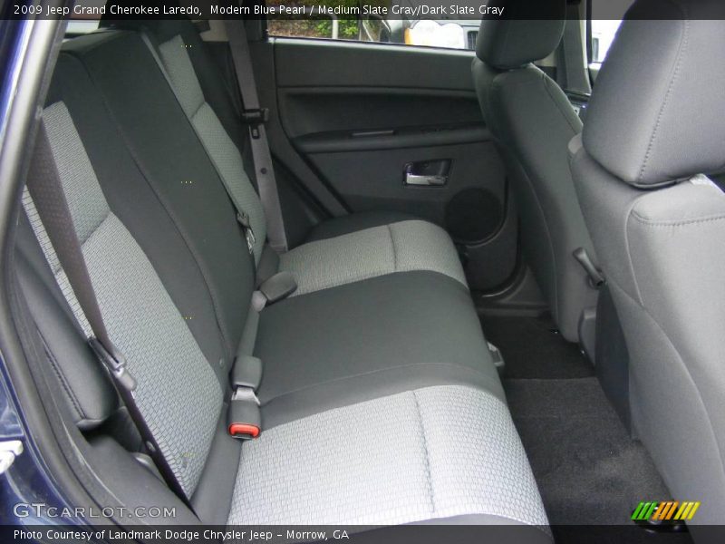Modern Blue Pearl / Medium Slate Gray/Dark Slate Gray 2009 Jeep Grand Cherokee Laredo