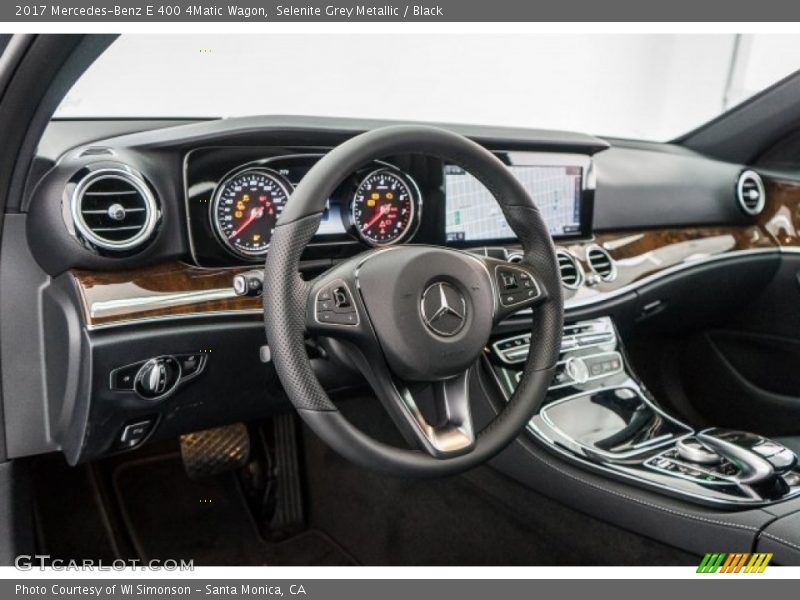 Selenite Grey Metallic / Black 2017 Mercedes-Benz E 400 4Matic Wagon