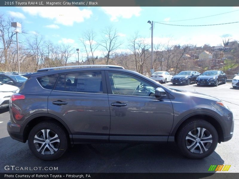 Magnetic Gray Metallic / Black 2016 Toyota RAV4 LE