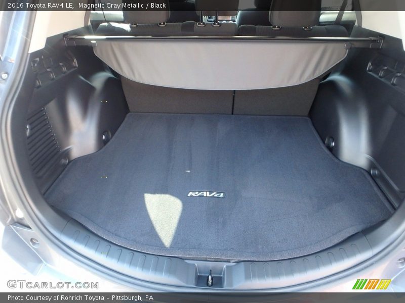 Magnetic Gray Metallic / Black 2016 Toyota RAV4 LE