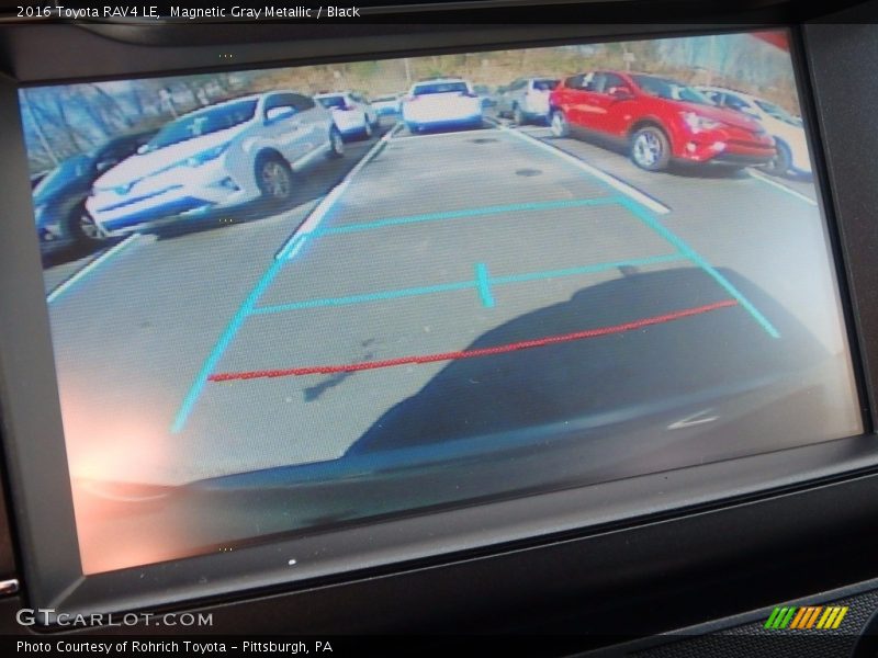 Magnetic Gray Metallic / Black 2016 Toyota RAV4 LE