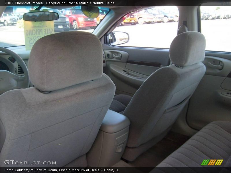 Cappuccino Frost Metallic / Neutral Beige 2003 Chevrolet Impala