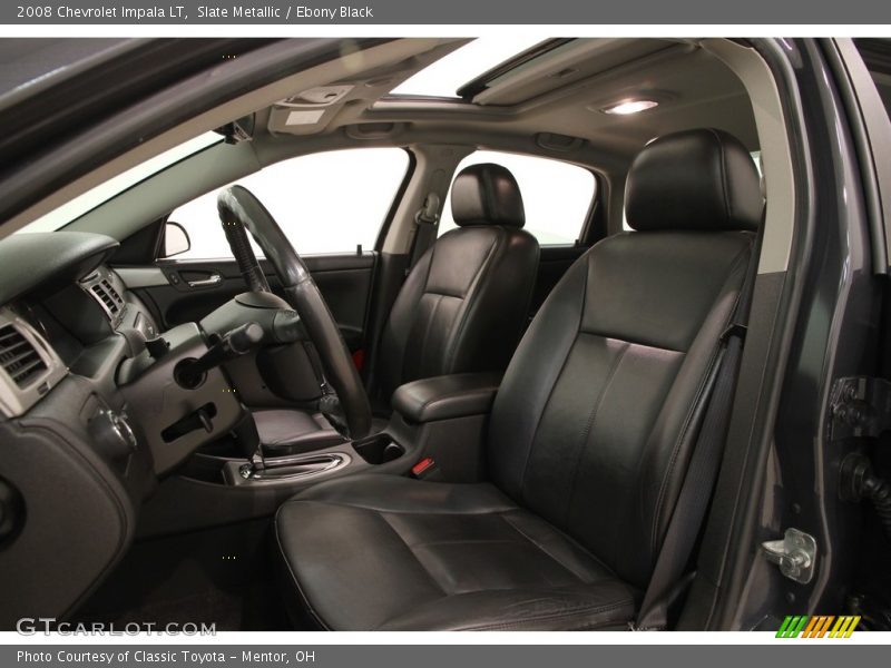 Slate Metallic / Ebony Black 2008 Chevrolet Impala LT