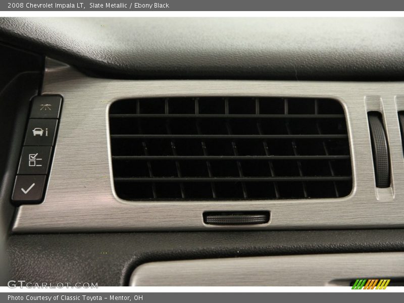 Slate Metallic / Ebony Black 2008 Chevrolet Impala LT