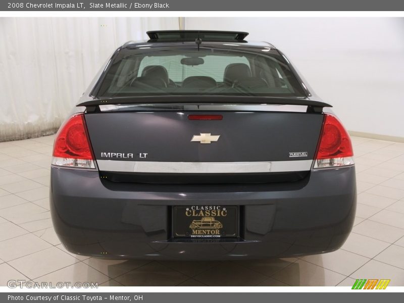 Slate Metallic / Ebony Black 2008 Chevrolet Impala LT