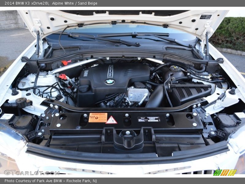 Alpine White / Sand Beige 2014 BMW X3 xDrive28i