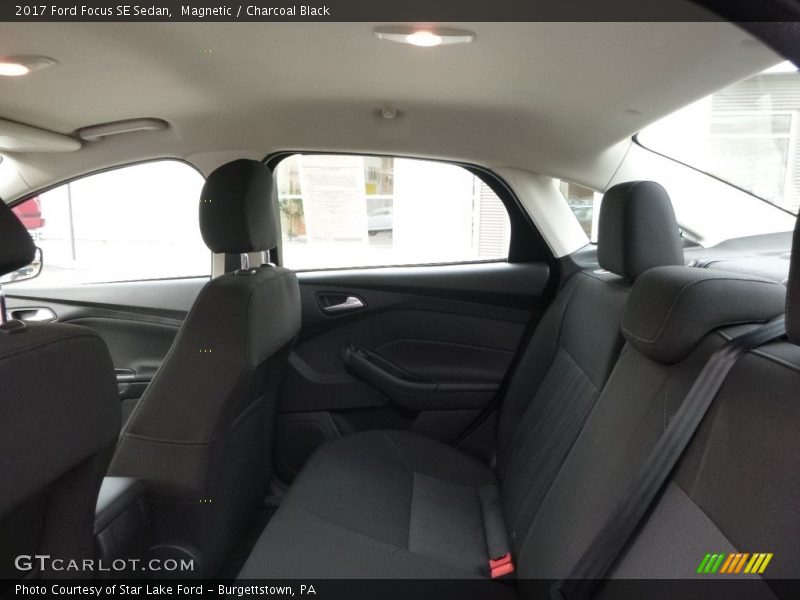 Rear Seat of 2017 Focus SE Sedan