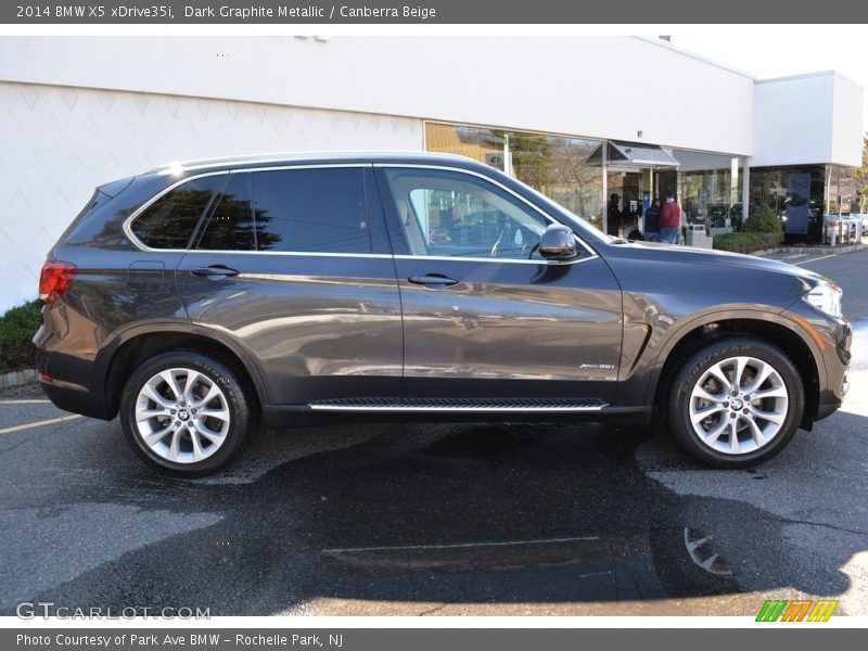 Dark Graphite Metallic / Canberra Beige 2014 BMW X5 xDrive35i