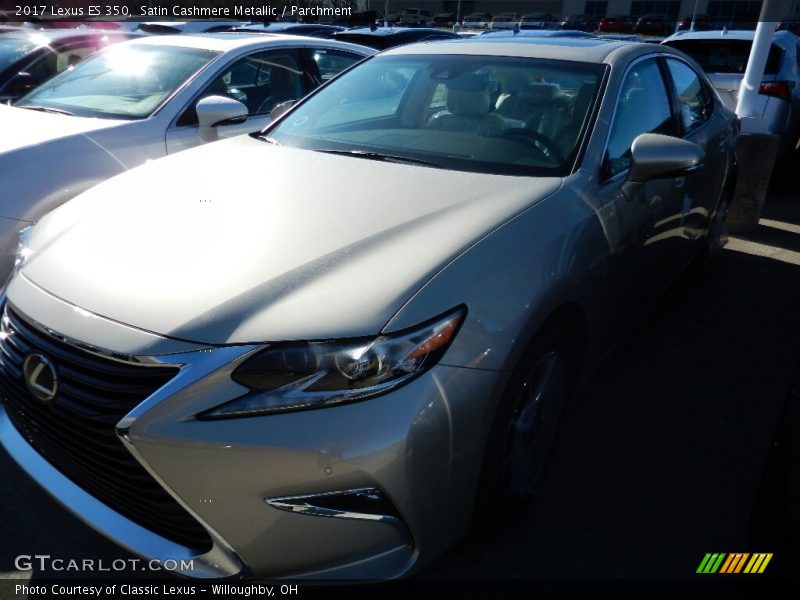 Satin Cashmere Metallic / Parchment 2017 Lexus ES 350