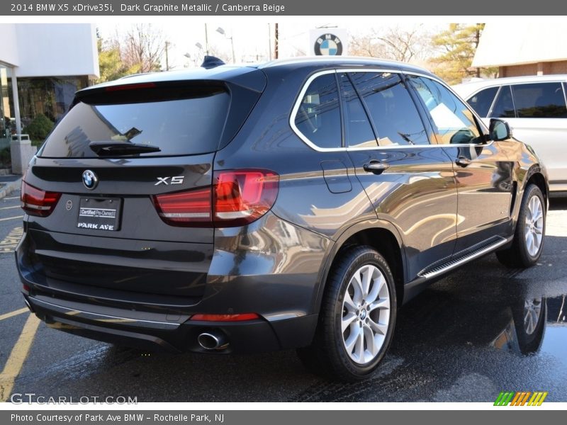 Dark Graphite Metallic / Canberra Beige 2014 BMW X5 xDrive35i