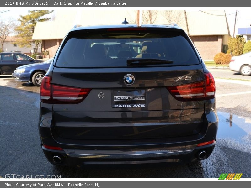 Dark Graphite Metallic / Canberra Beige 2014 BMW X5 xDrive35i