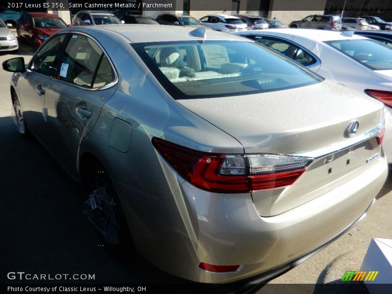 Satin Cashmere Metallic / Parchment 2017 Lexus ES 350