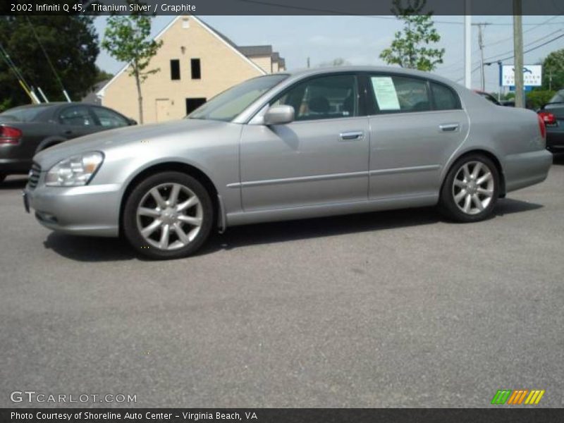 Titanium Silver / Graphite 2002 Infiniti Q 45
