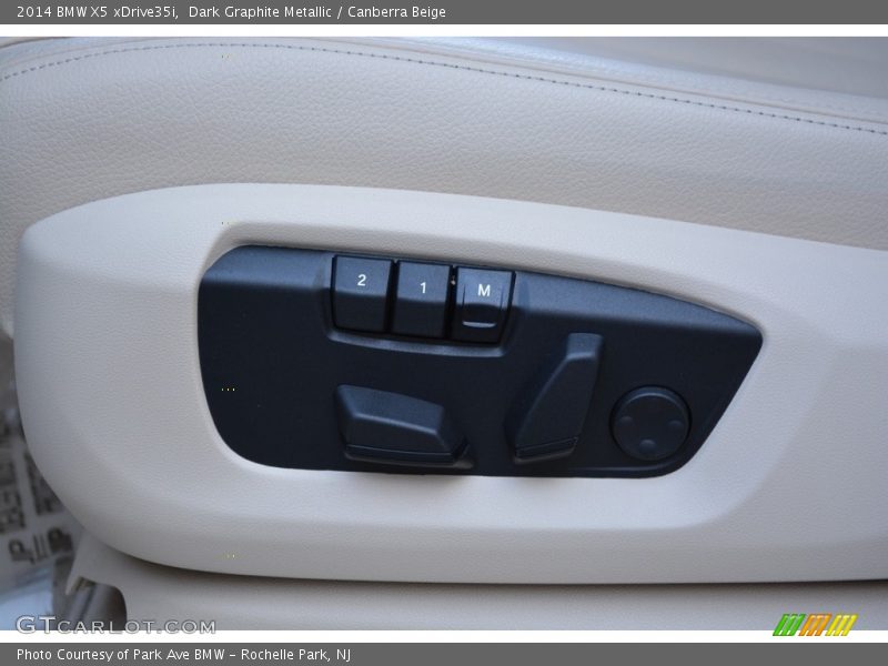 Dark Graphite Metallic / Canberra Beige 2014 BMW X5 xDrive35i