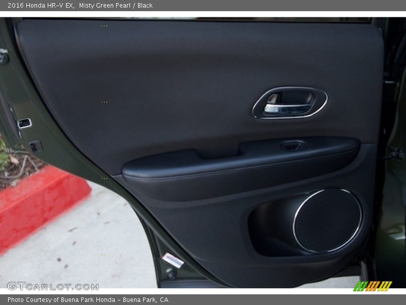 Misty Green Pearl / Black 2016 Honda HR-V EX