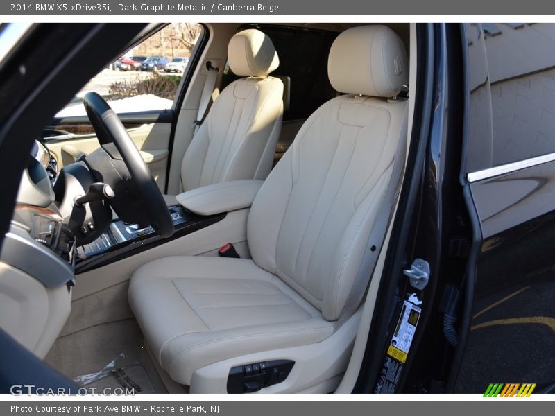 Dark Graphite Metallic / Canberra Beige 2014 BMW X5 xDrive35i